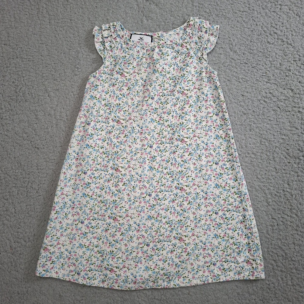 Petite Plume Girl's Size 2  Twill Amelie‎ Nightgown OR dress ~ in Ditzy Floral